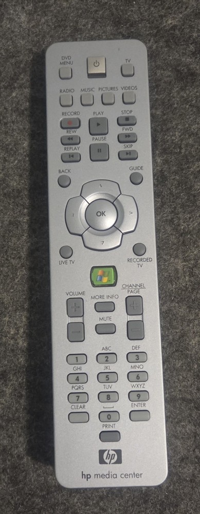 HP Media Center Remote Control 5187-4401