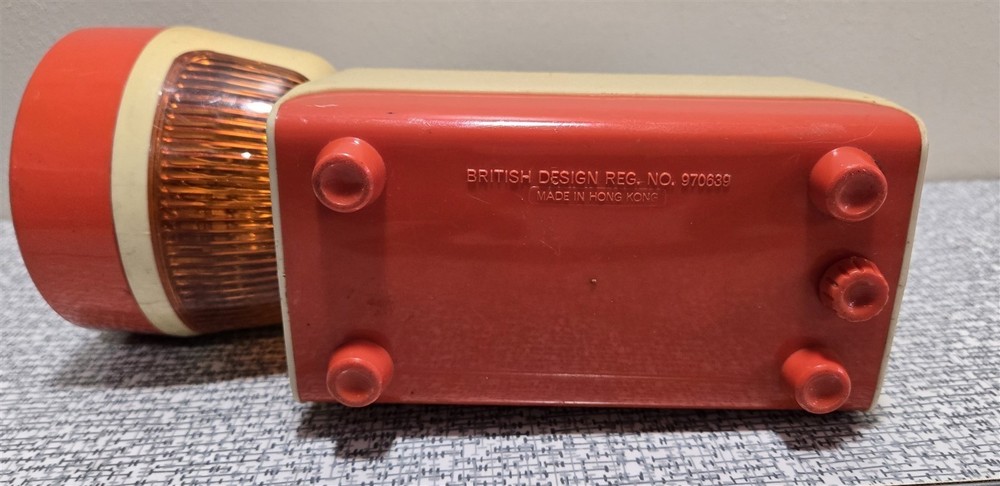 Vintage AFC British Design No. 970639 Multi-Use Flashlight