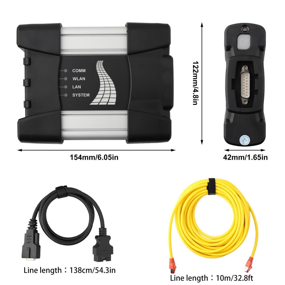 NEW For BMW Diagnostic Progr/amming Level ICOM NEXT A3 + B + C Hardware Tool
