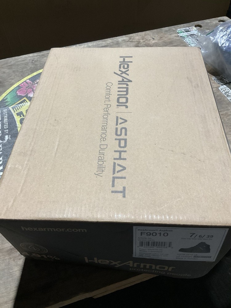Hexarmor Asphalt Work Boots Size 7