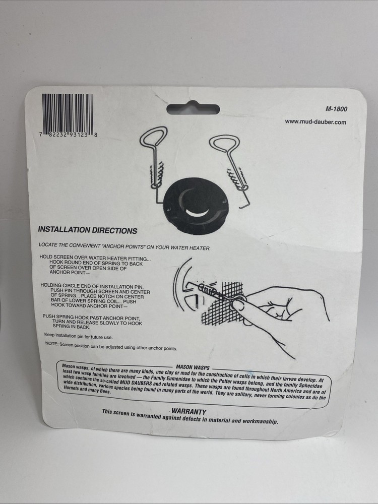 JCJ Enterprises Mud Dauber Screen Stainless Steel for Truma Alde M‑1800 Rv