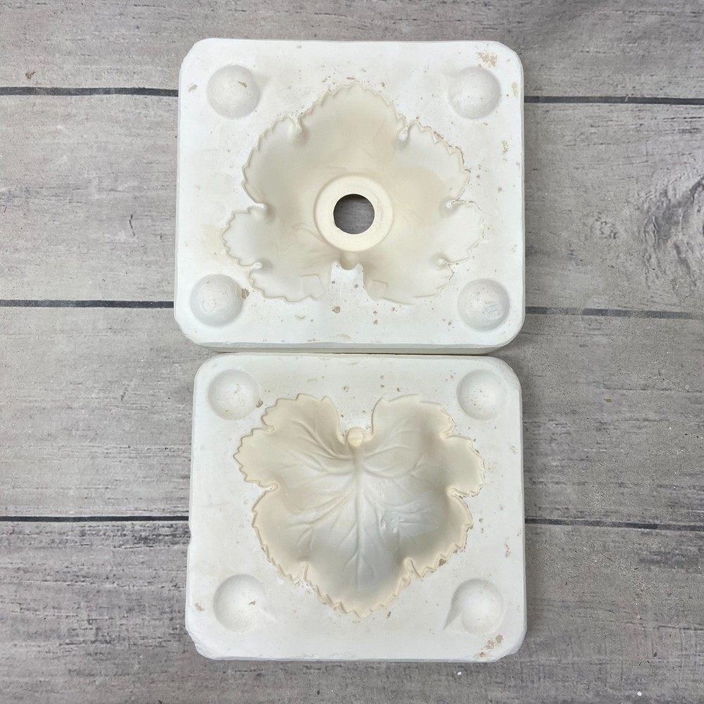 Holland Ceramic Casting Mold Leaf Dish #H152