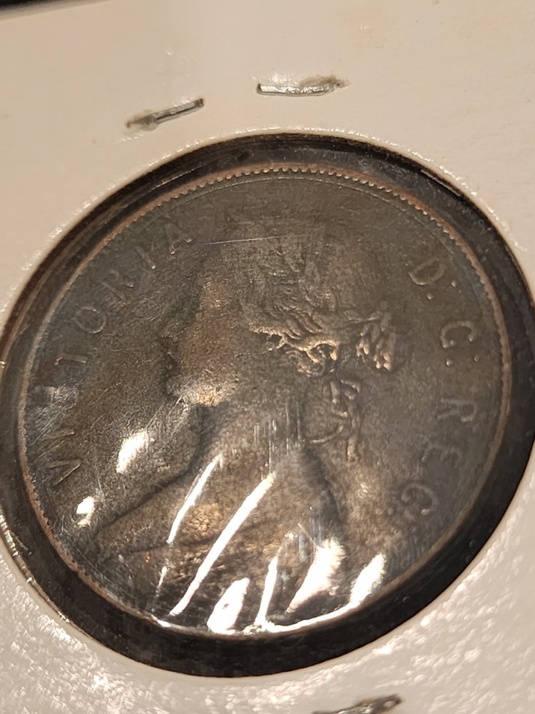1880 Newfoundland 1 Cent Coin