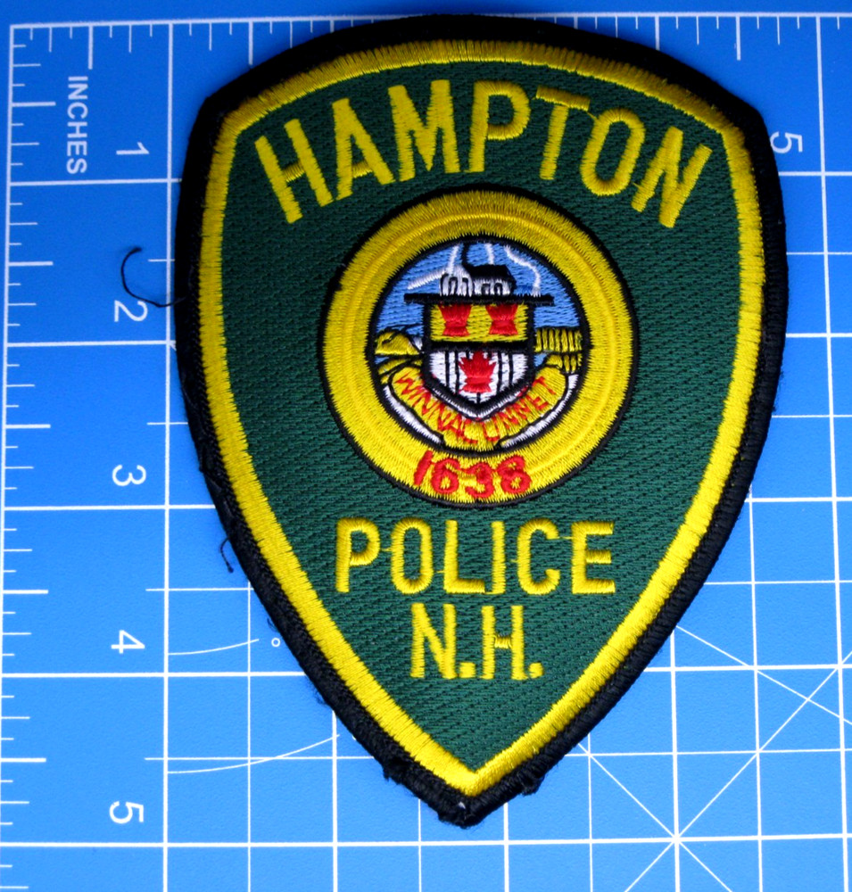 Hampton New Hampshire Police patch