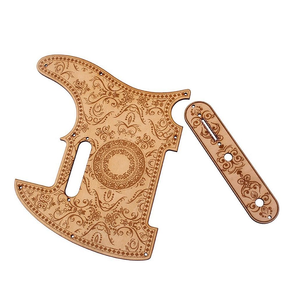 Maple Pickguard Scratch Plate for TEL Electric Guitar
