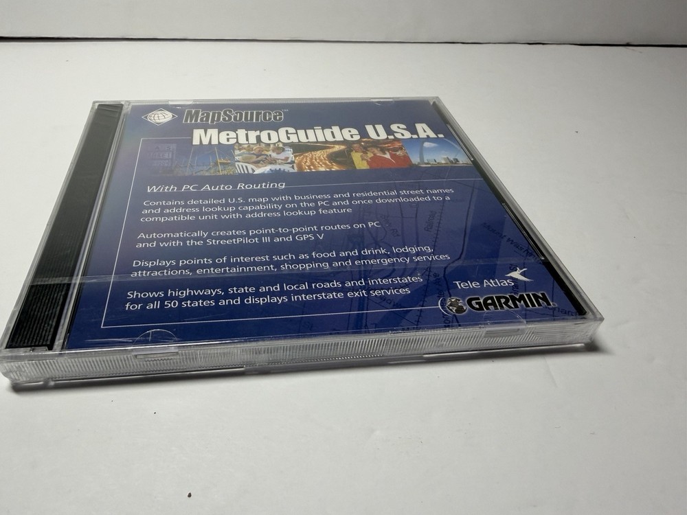 GARMIN MapSource MetroGuide USA v4.02 2-Disc Set B