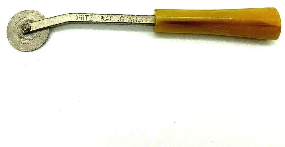 Dritz Tracing Wheel Bakelite Handle Vintage