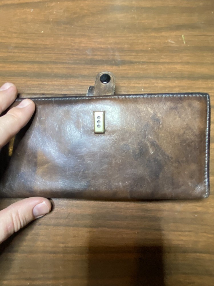 Vintage Noymer Blacksmith Wallet Change Purse. Bill Fold Case