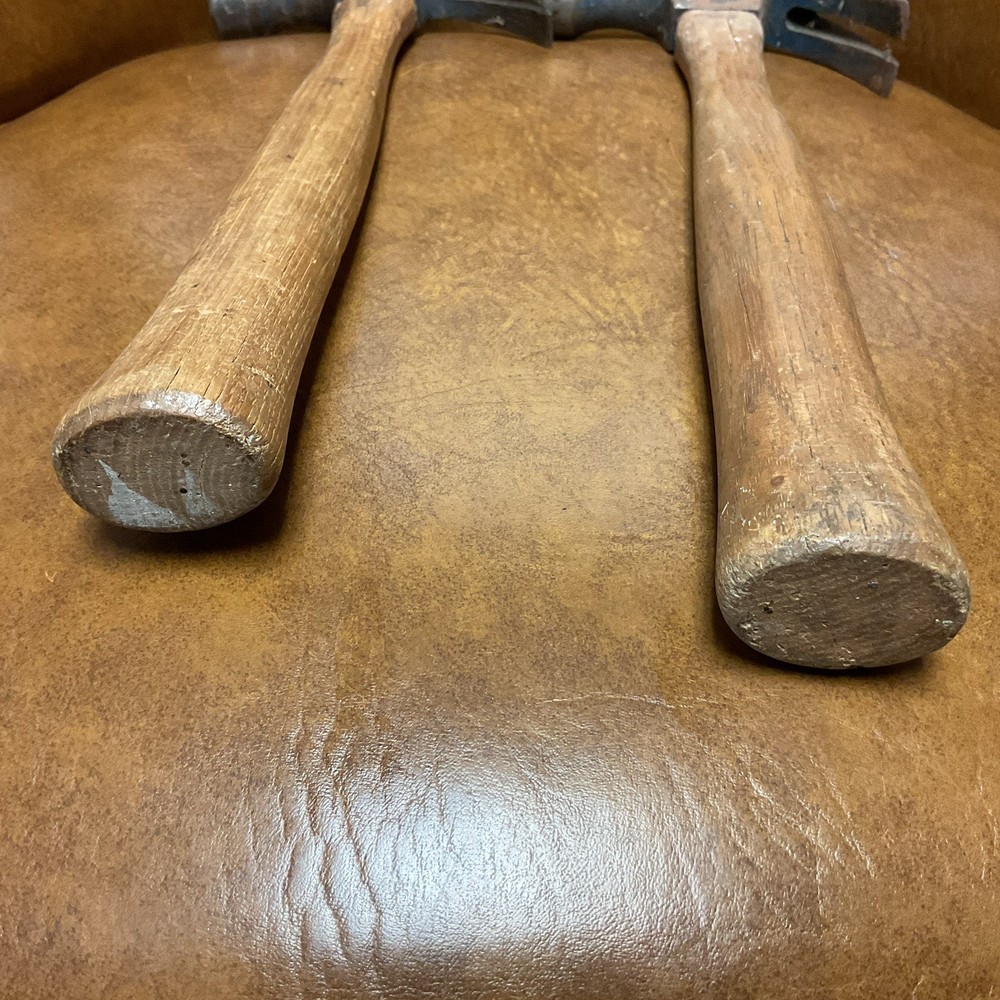 2 Vintage ARTISAN CLAW HAMMERS.