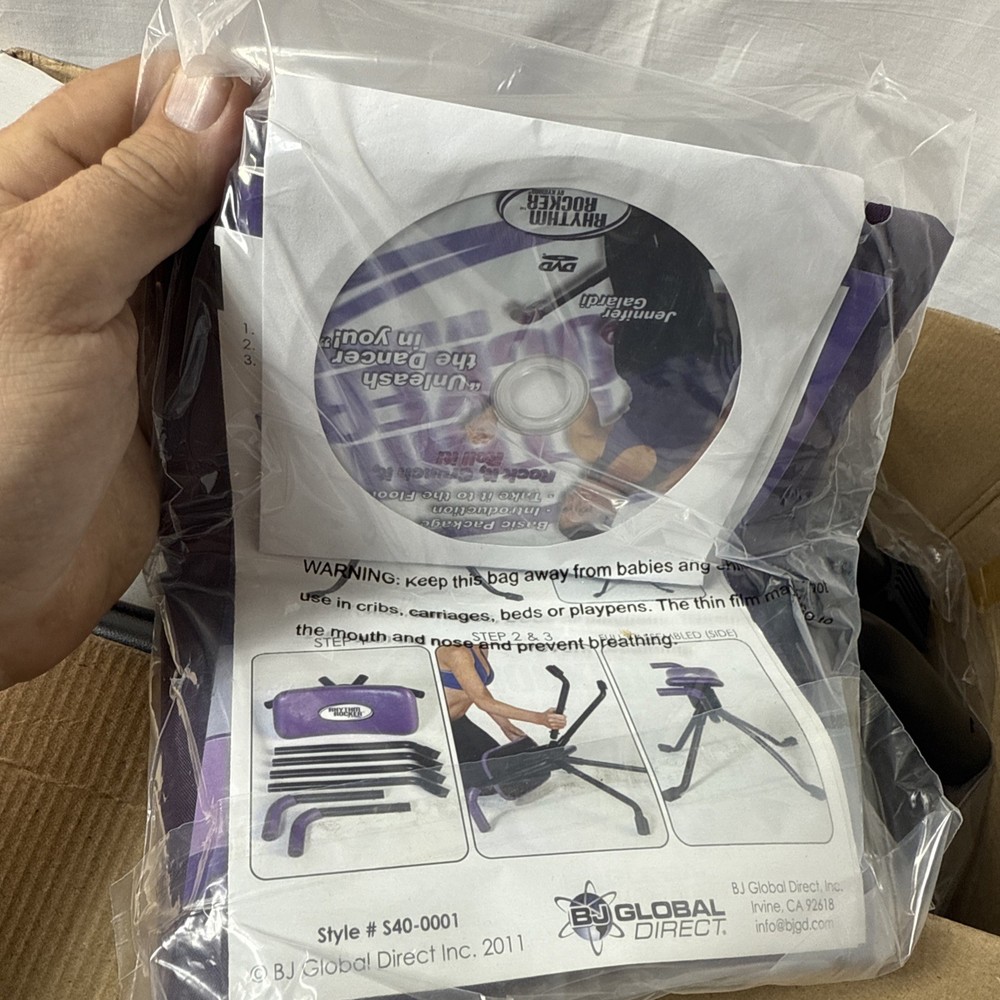 Rhythm Rocker Kymaro Ab Core Crunch Roller Workout