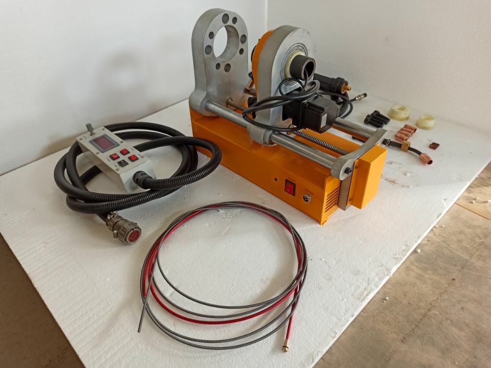 Auto Rotary Inner Boring Welder Portable Line Welding Machine 110V Welding Tools
