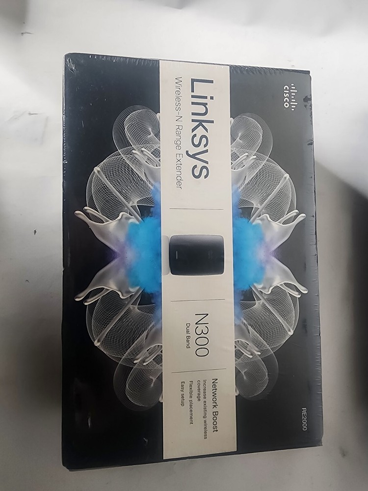 New Never Opened Cisco Linksys N300 Wireless-N Range Extender