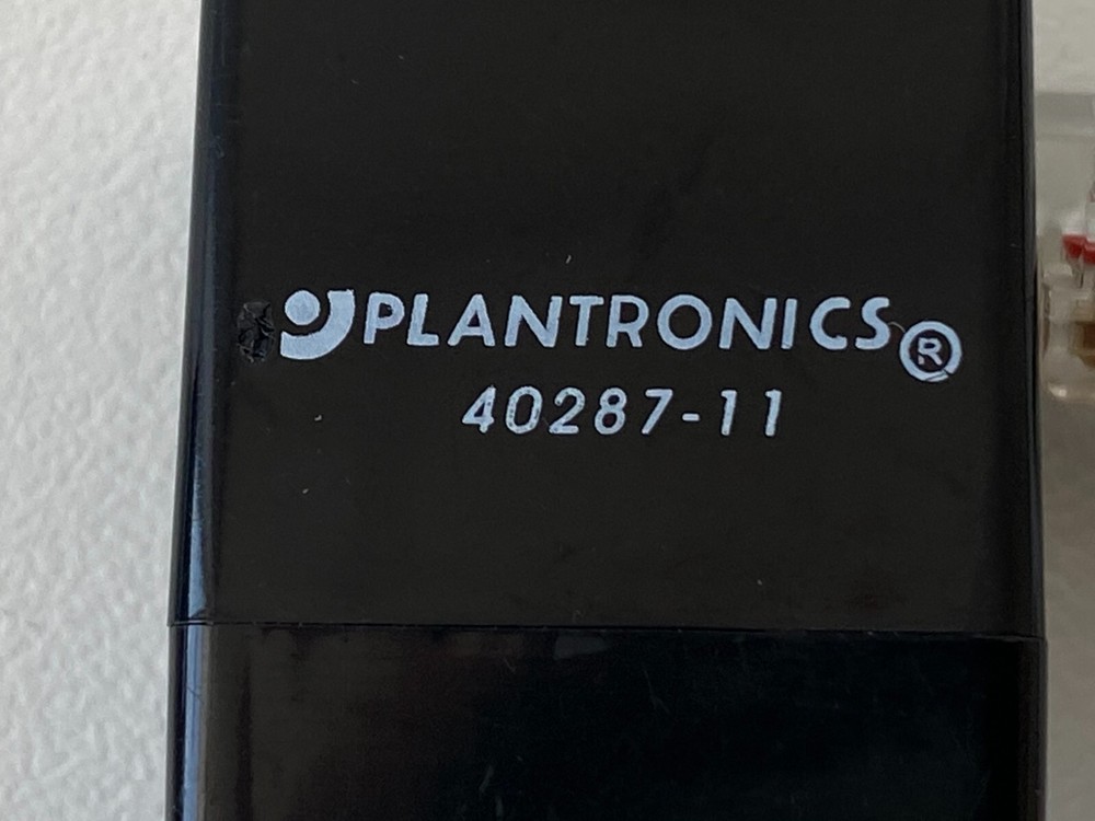 PP20: PLANTRONICS CABLE ASSEMBLY MODULAR STRAIGHT 40287-11