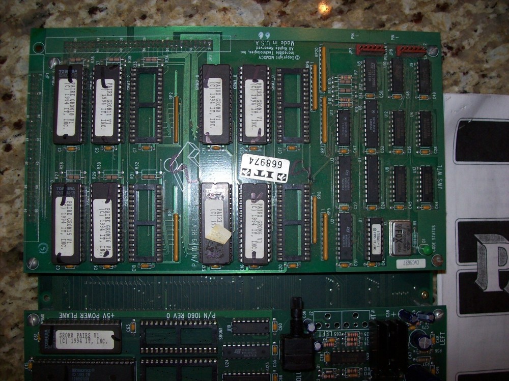 PAIRS [EXOTIC] JAMMA BOARD! SUPER RARE WORK WITH MANUAL