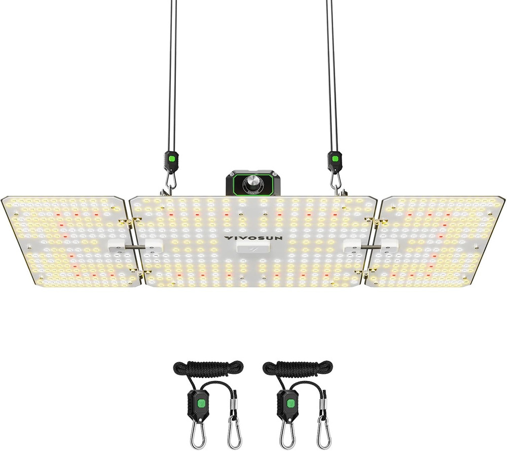 Lumalight 200W LED Grow Light, Full Spectrum Plant Light, Smart Dimmable & High
