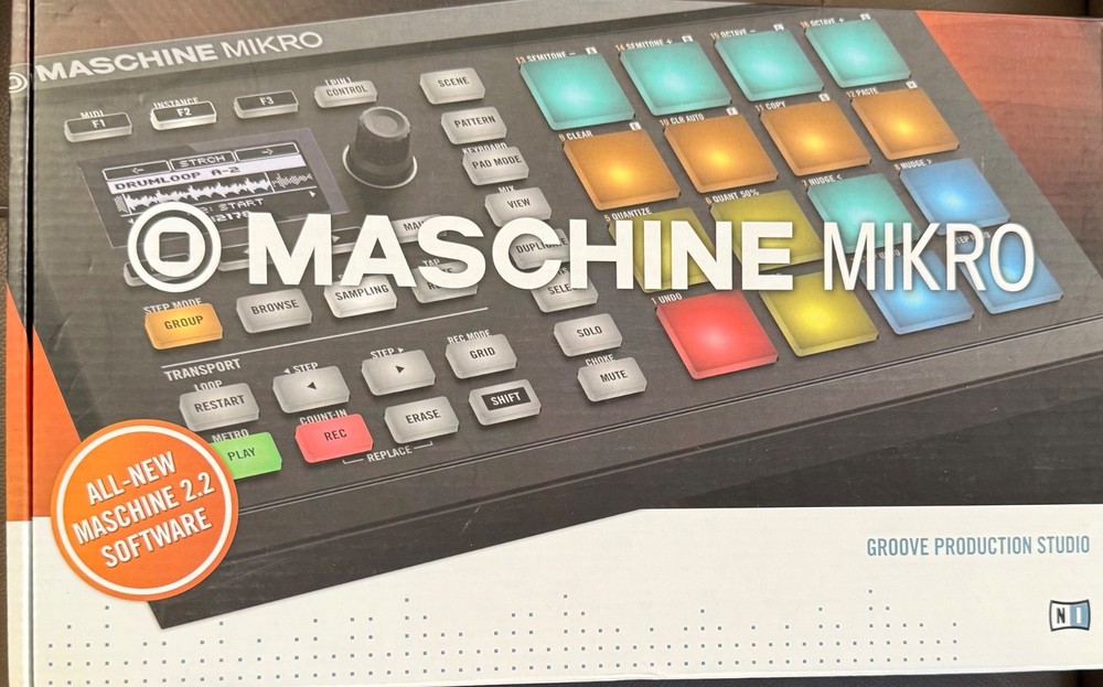 Maschine Mikro MK2 Native Instruments w/ Software Transfer