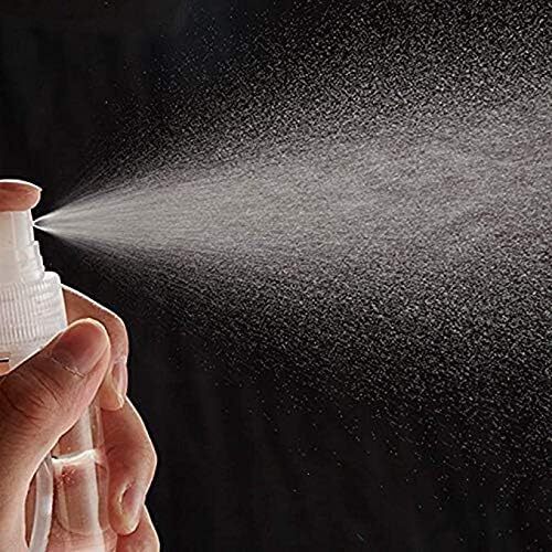 30/60ML Travel Spray Bottle Plastic Transparent Perfume Empty Atomizer USA