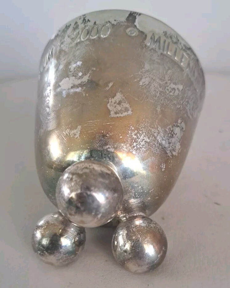 Millennium 2000 Silver Plate? Cup.