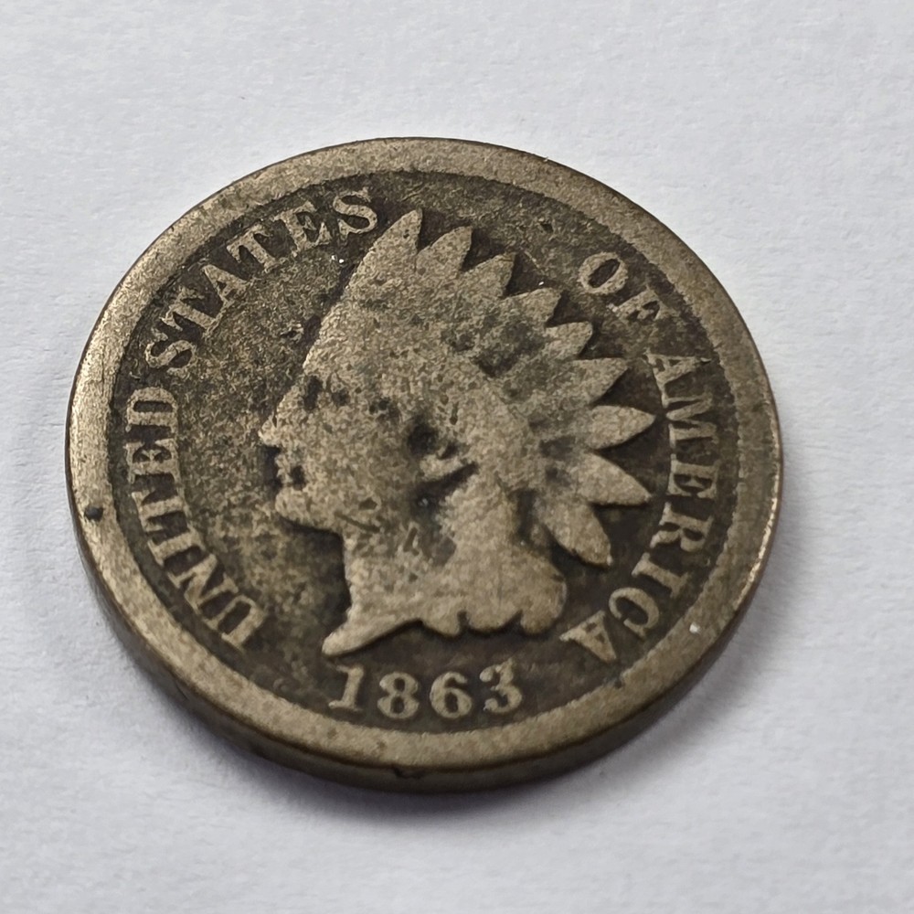 1863 Indian Head Cent #2