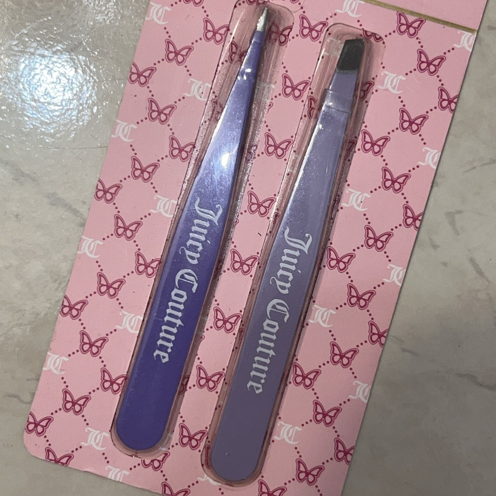 Juicy Couture 2pcs Precision Tweezer Set