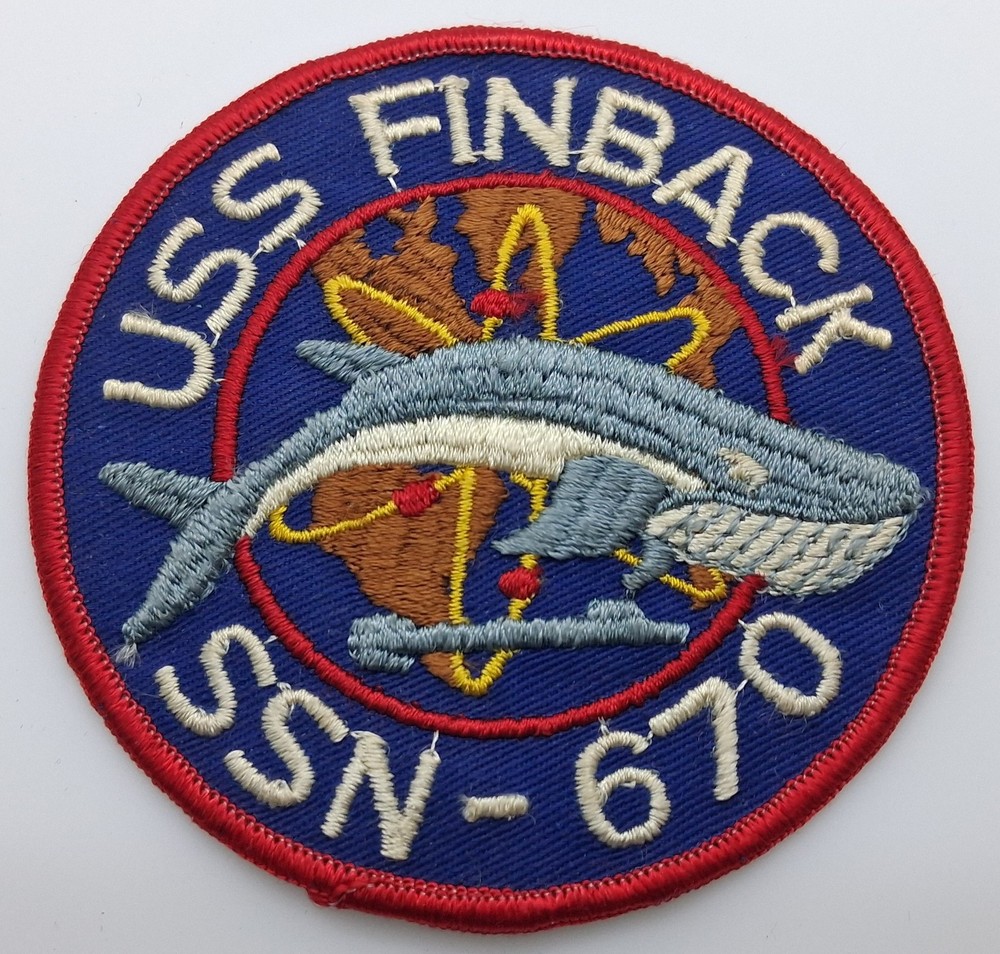 USS Finback SSN-670 Patch