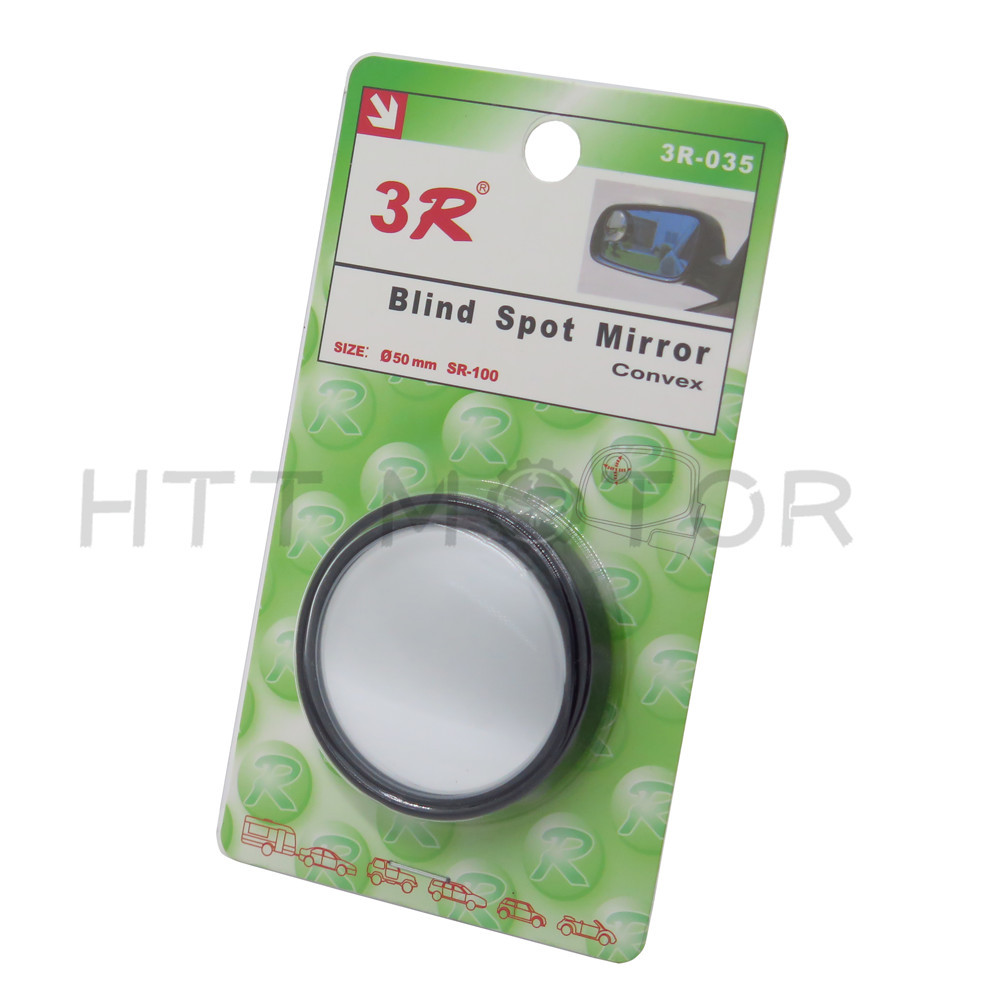 1 Pc Universal 2" Round Angle Convex Rear Side View Blind Spot Mirror for Car