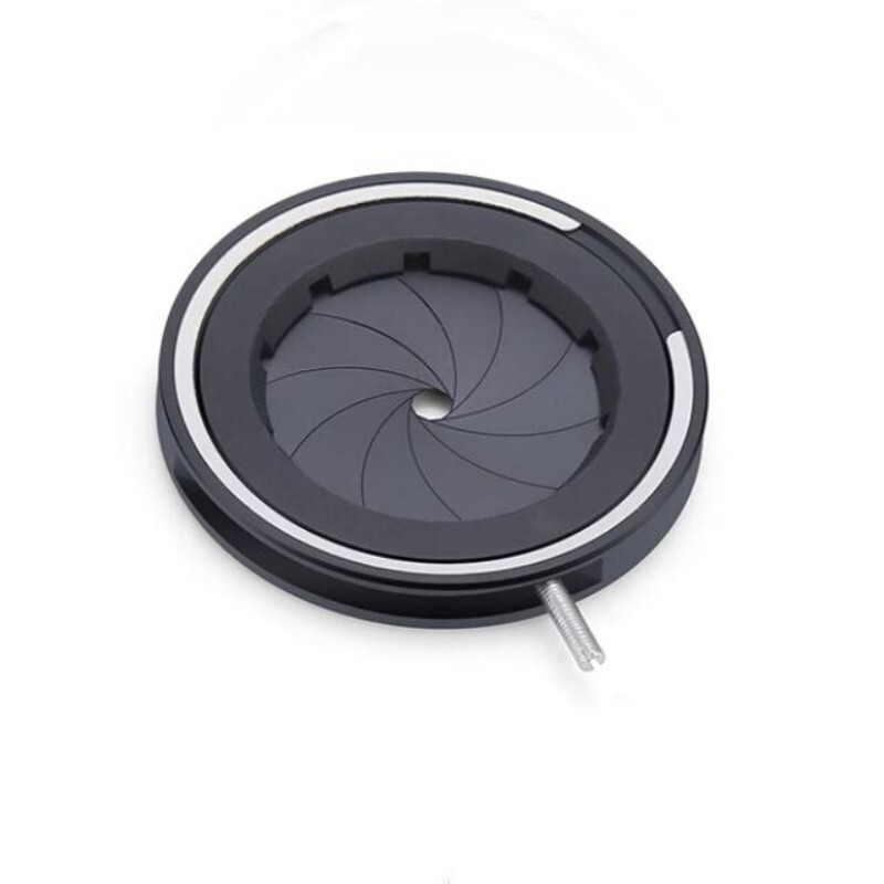 1-18.9mm Amplifying Diameter Zoom Optical Iris Diaphragm Aperture Condenser