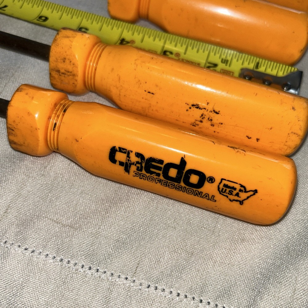 VINTAGE CREDO 6 Piece Screwdriver Set.
