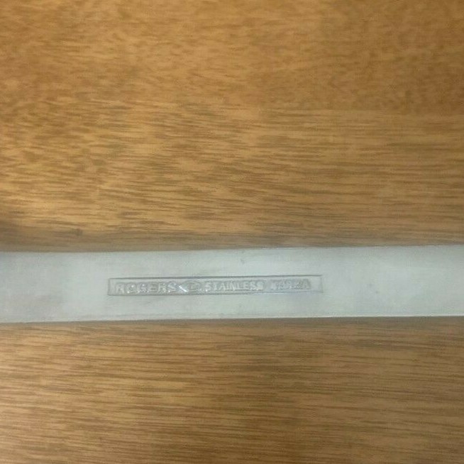 2 Dinner Fork SRB53 Stanley Roberts Rogers Korea Stainless Lines Ridges
