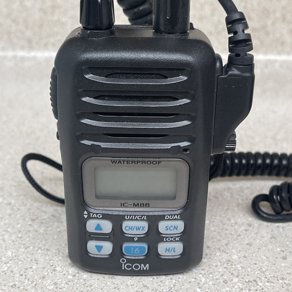 Icom IC-M88 VHF Marine Transceiver Waterproof