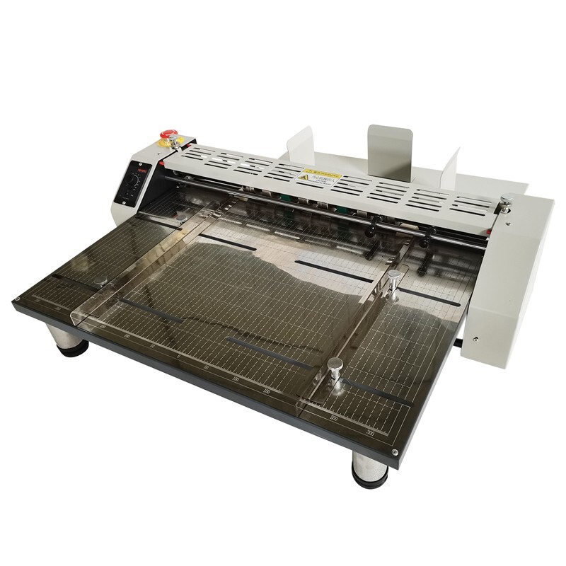 25in Electric Creaser Indentation Machine Multi-function Adjustable Speed 110V