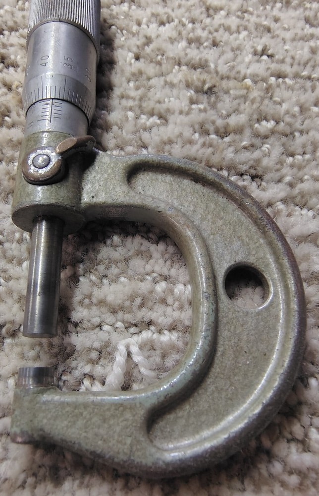 VINTAGE METRIC MICROMETER 0-25mm