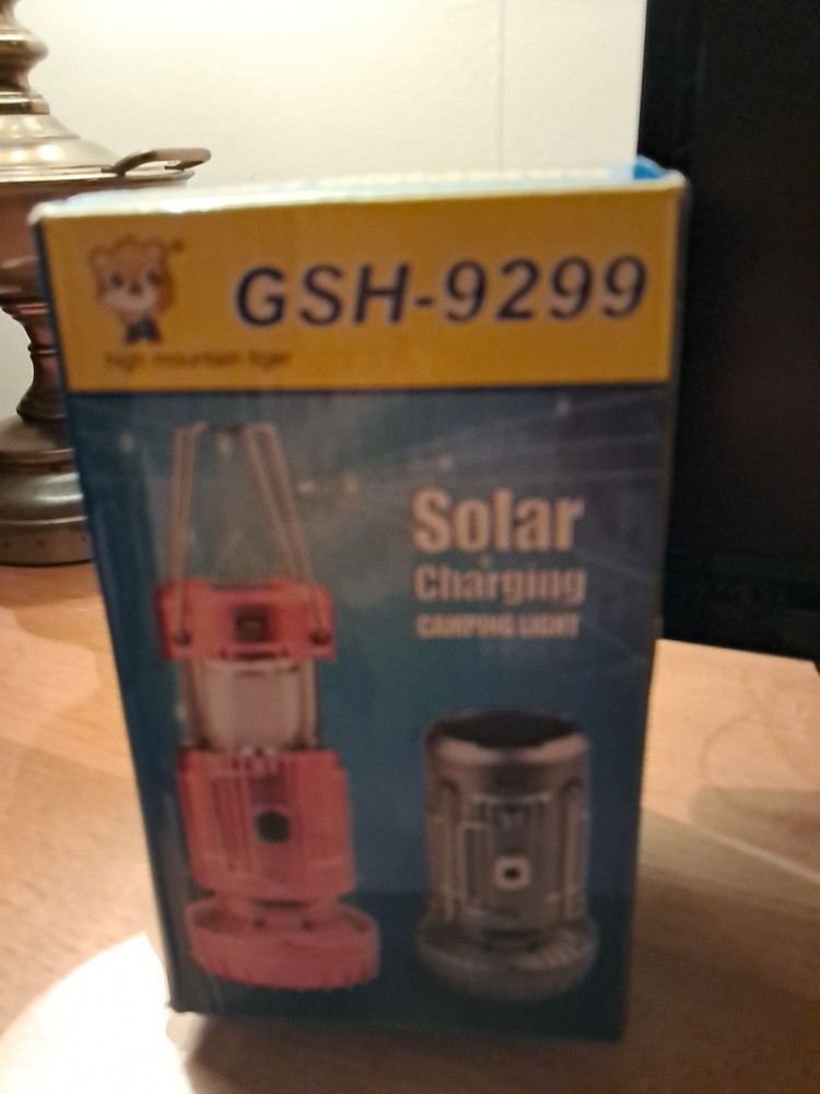 High Mountain Tiger Solar Charging Camping Light