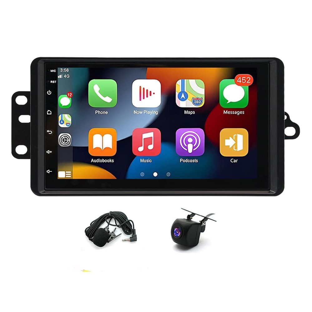 Android 13 7 Inch Car Stereo 4+64G with Carplay Android Auto GPS Bluetooth