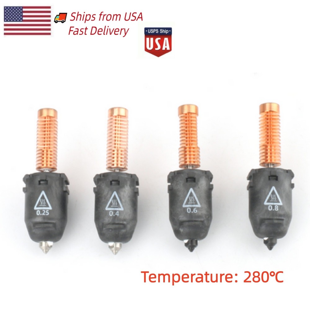 Replacement Nozzle 280℃ for Flashforge AD5M / AD5M Pro 3D Printer