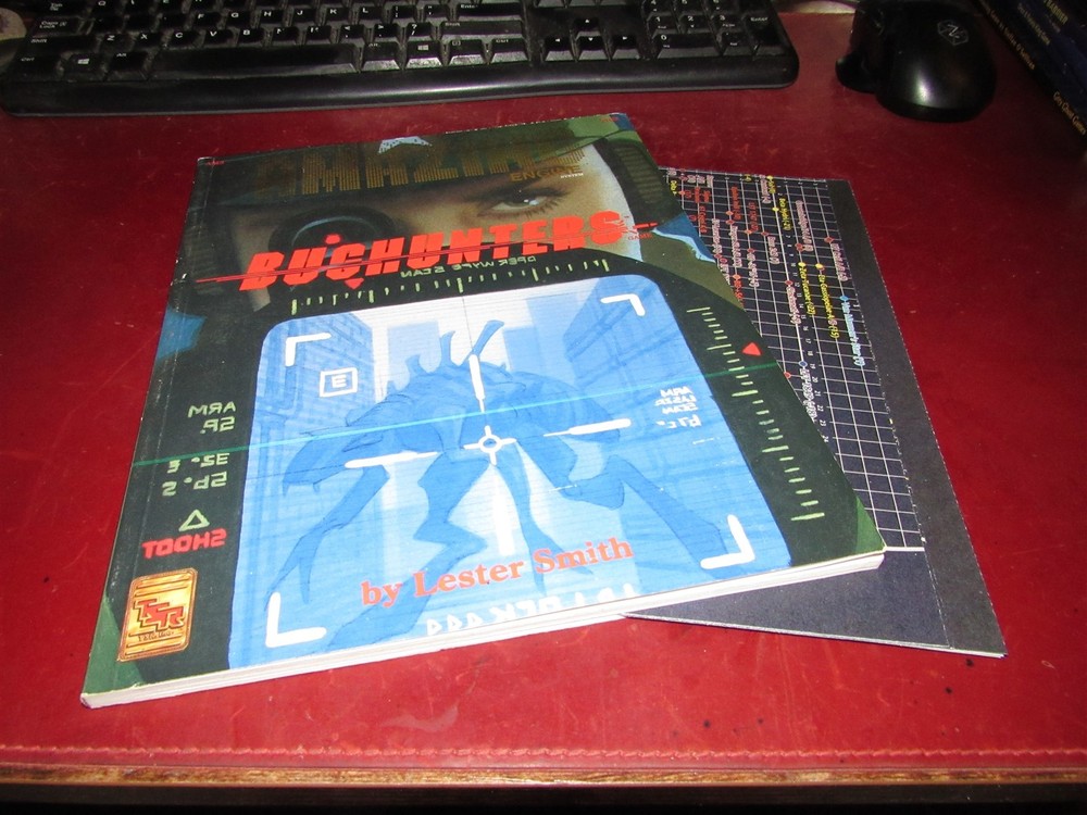 TSR: Amazing Engine: Bughunters Sourcebook with map
