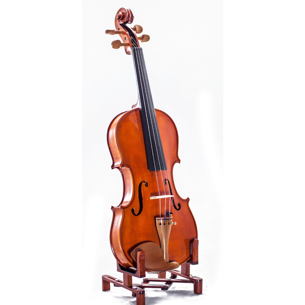 New Solid Wood Intermediate 1/4 Violin w Case Bow Rosin String