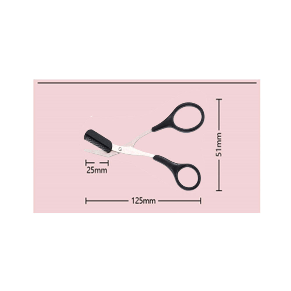 Callas Eyebrow Scissors with Comb