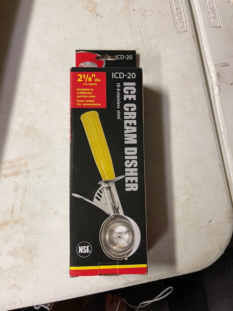 New, Winco, ICD-20, Disher, 2 oz