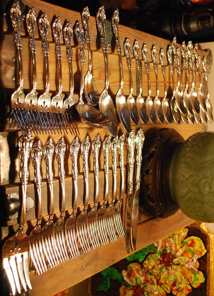 ONEIDA MICHAELANGELO 36 PIECE SET Stainless Steel Flatware Heirloom CUBE Exc.
