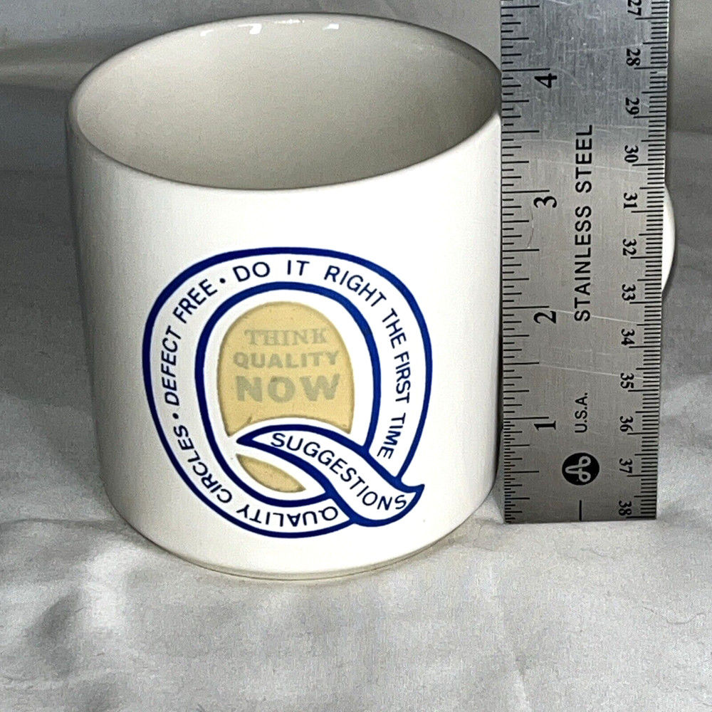 IBM Mug Computers Electronics Hartford Quality White Ceramic Promotional