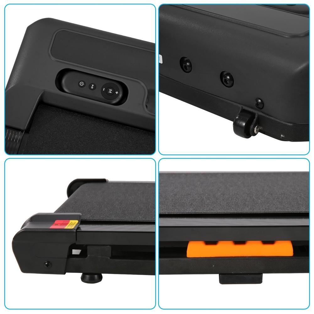 Under Desk Treadmill 2.5HP Walking Pad Running Electric Exercise Machine 300LBS