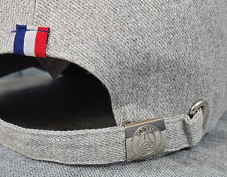 Paris Saint Germain Hat Adjustable Strap Performance Weeplay Gray NEW