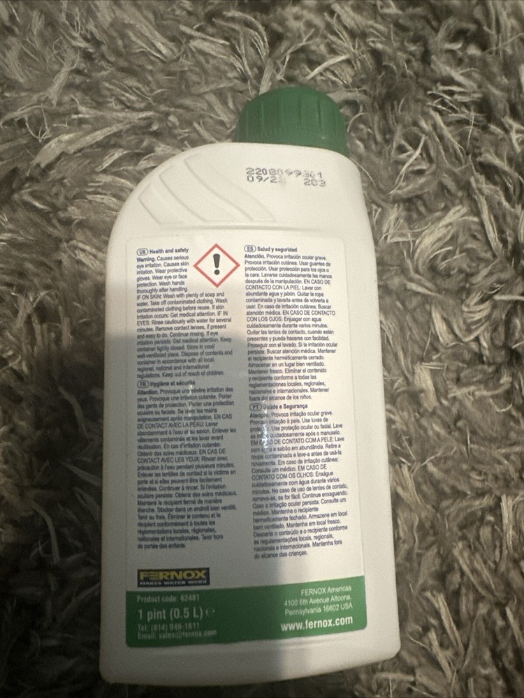 FERNOX Fernox System Neutraliser 1 Pint Underfloor & Central Heating Systems