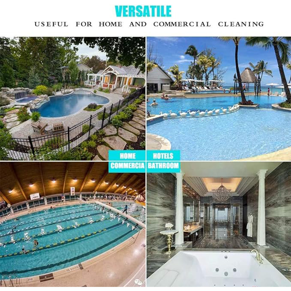 Pool Floor Wall Cleaning Tool Pool Swimming Pool Brush Broom Algae Removeable