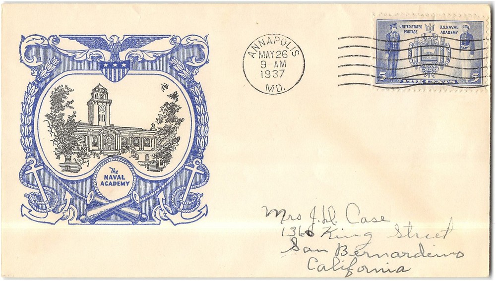 US #794 First Day Cover (FDC), 1937, Linprint