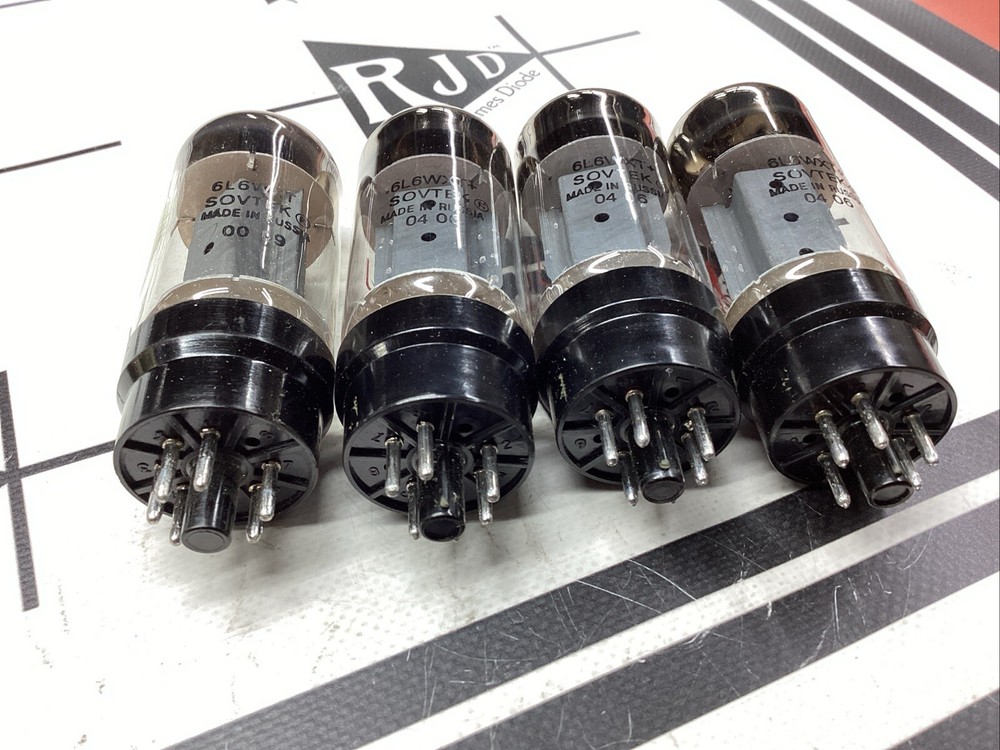 Sovtek 6L6 Power Tubes Tested Lot 4