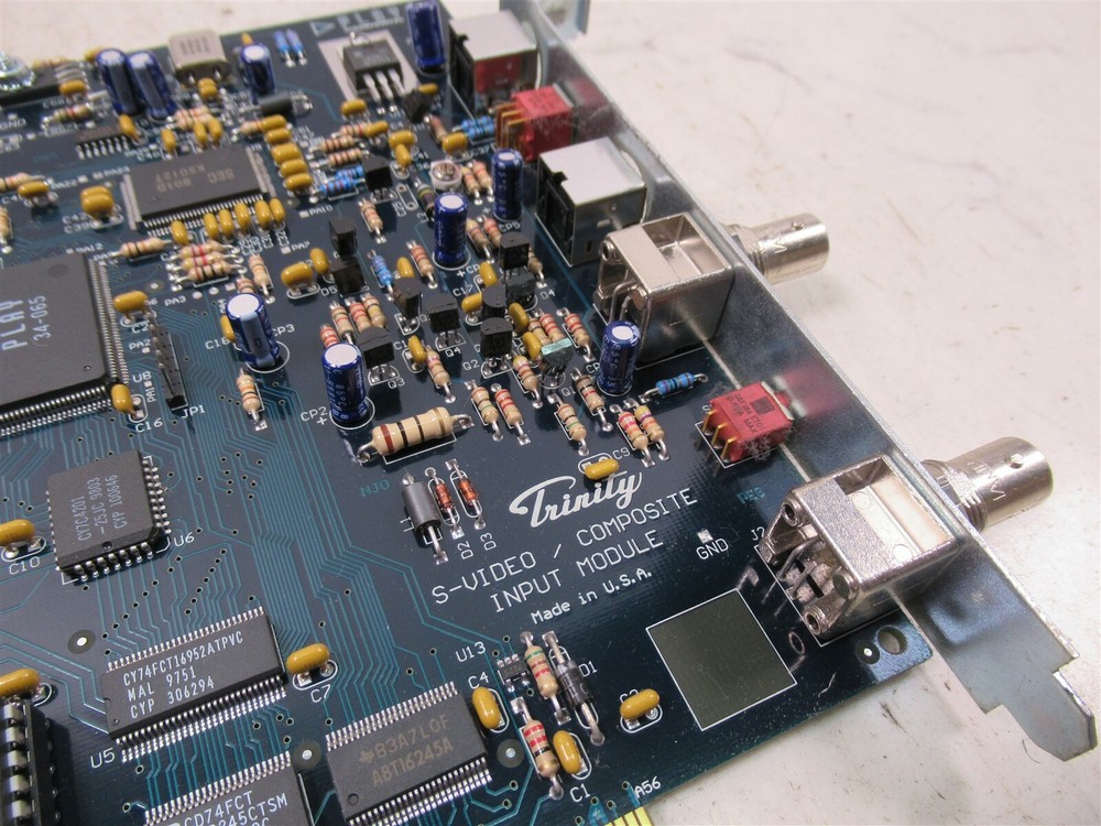 Play Inc. 34-059-5 Trinity S-Video Composite Input Module GlobeCaster Plug-In