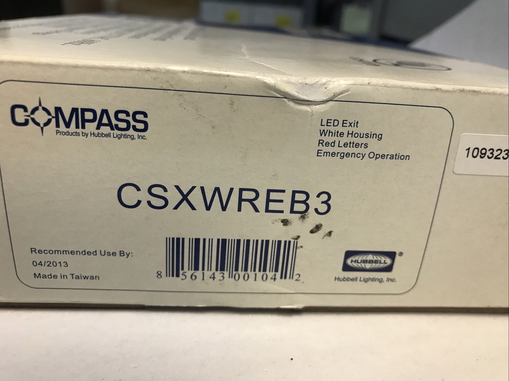 Compass,CSXWREB3,LED Emergency Exit Sign