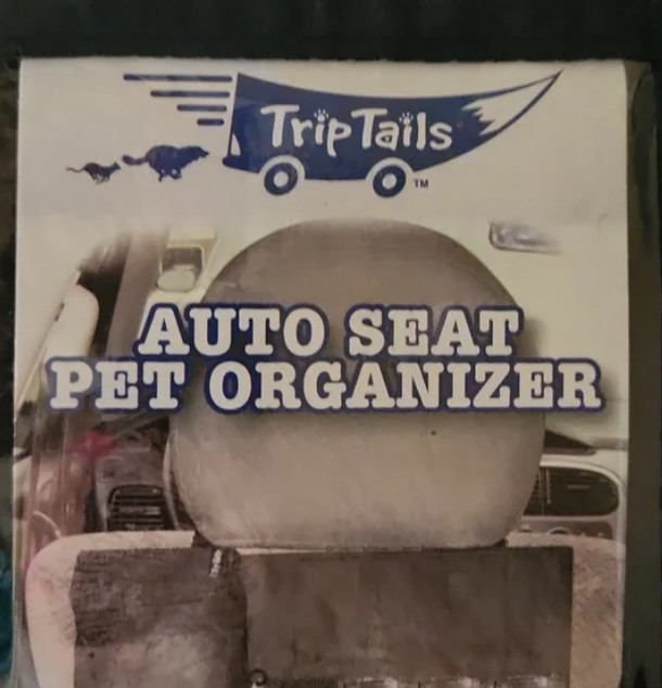 Trip Tails Auto seat pet organizer